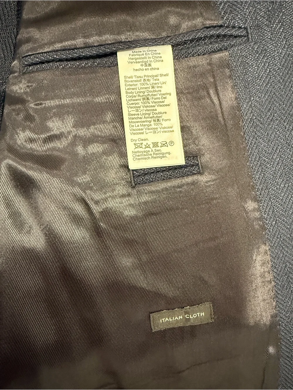 J.Crew Ludlow Slim fit blazer in Linen Twill Herringbone
